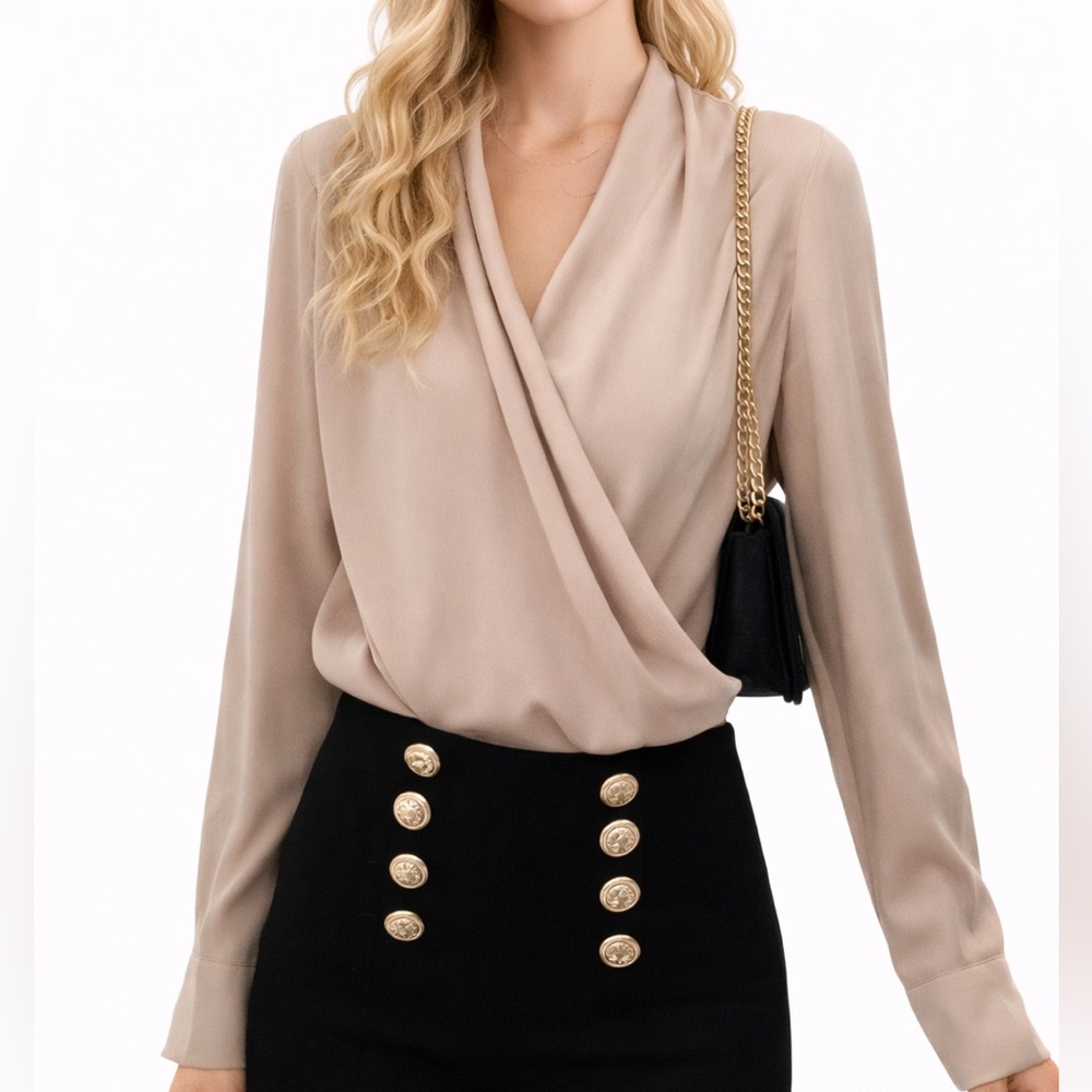 Soft Silky Draping Top - Picture 11 of 11